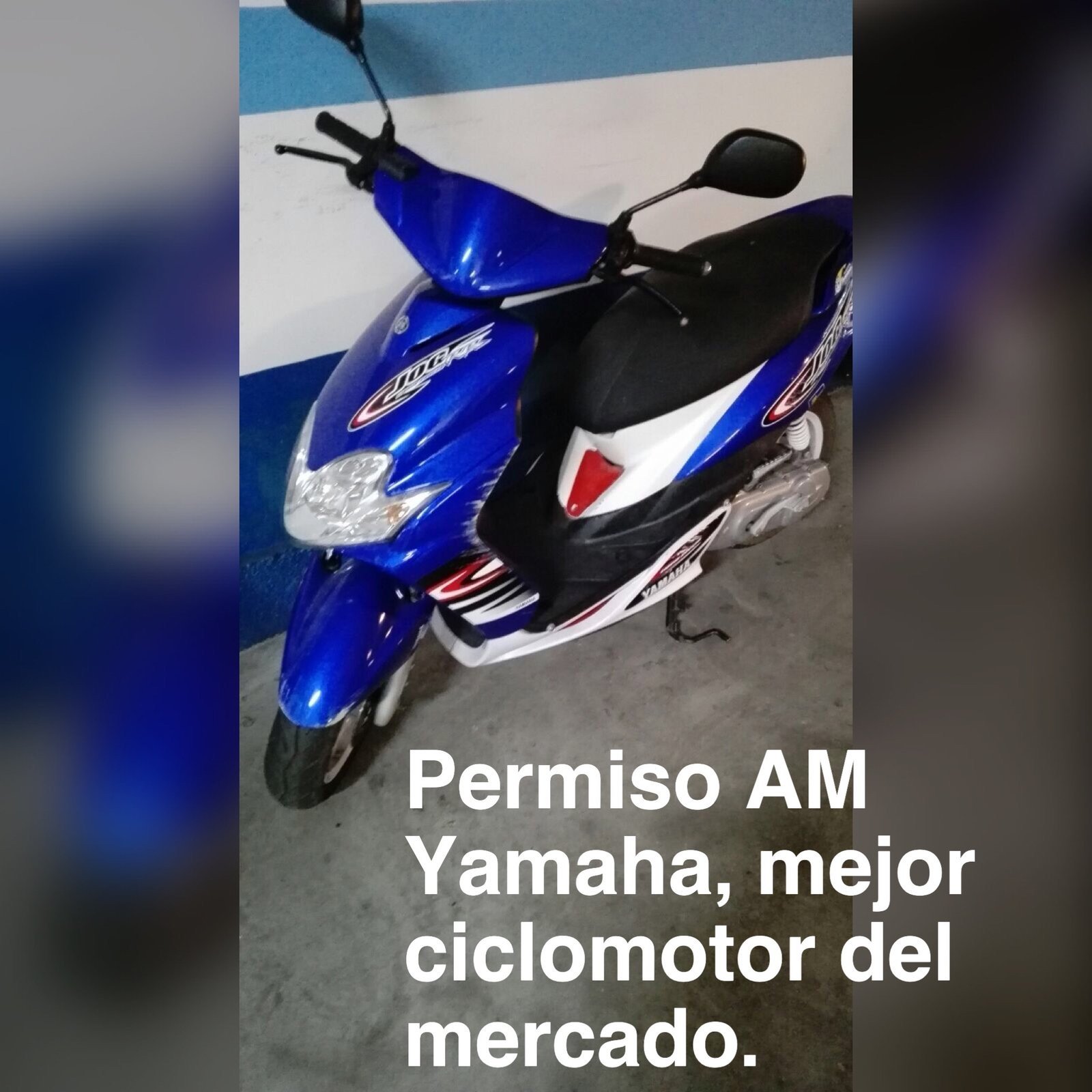 Ciclomotor Yamaha Jog de City Autoescuela para las prácticas de la licencia AM
